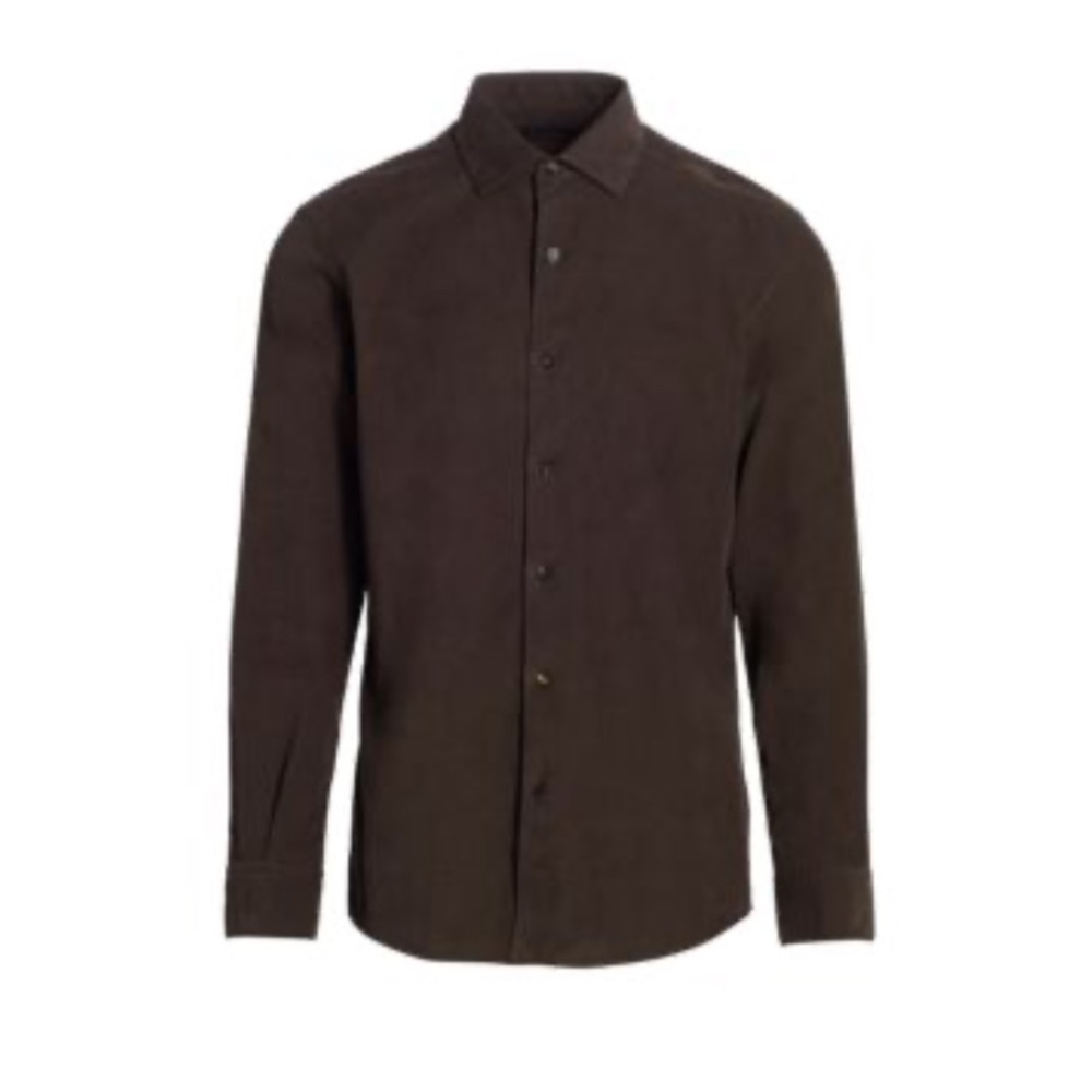 Ermenegildo Zegna
Men’s Cotton Corduroy Shirt, Size XL